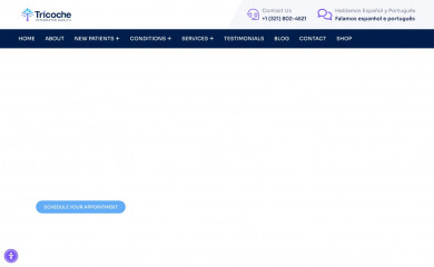 tricochehealth.com screenshot