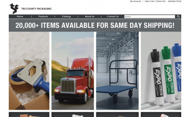 tricountypackaging.com screenshot