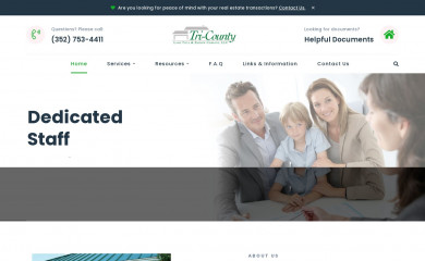 tricountytitle.com screenshot