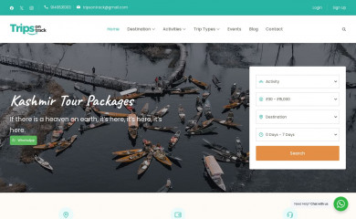 tripsontrack.com screenshot