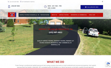 tristarpaving.com screenshot