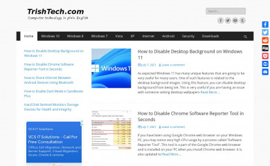 trishtech.com screenshot