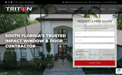 tritonwindow.com screenshot