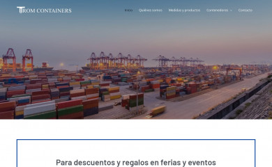 tromcontainers.com screenshot
