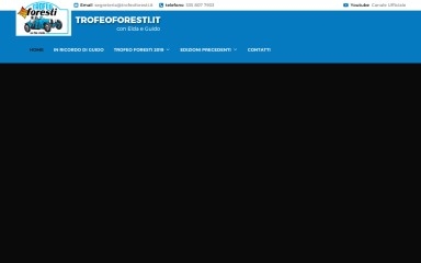 trofeoforesti.it screenshot