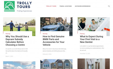 trolleytours.com.au screenshot