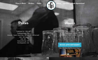 trolleygroominglounge.com screenshot