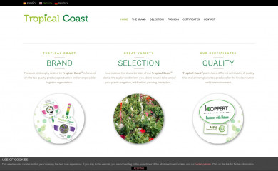tropicalcoast.net screenshot