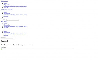 trouverunredacteur.fr screenshot