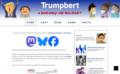 trumpbert.com screenshot