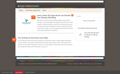 trumpservativenews.info screenshot