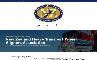 truckaligners.co.nz screenshot