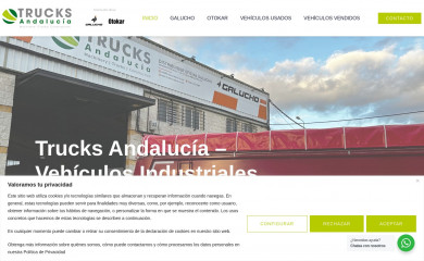 trucksandalucia.com screenshot