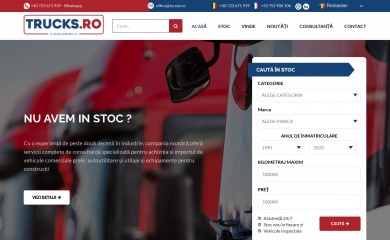 trucks.ro screenshot