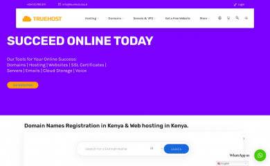truehost.co.ke screenshot