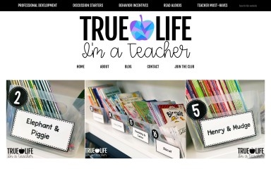 http://truelifeimateacher.com screenshot