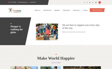 trulyhelp.org screenshot