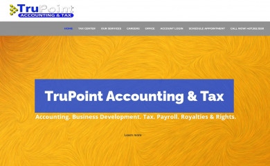 trupointaccountingandtax.com screenshot