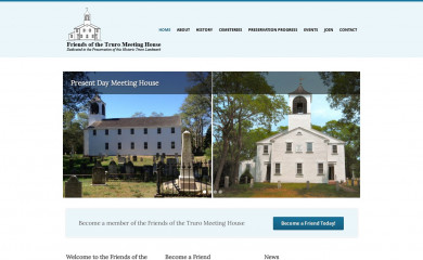truromeetinghousefriends.com screenshot