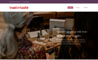 trustintaste.com screenshot