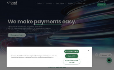 trustpayments.com screenshot