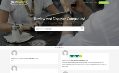 trustreviewing.com screenshot
