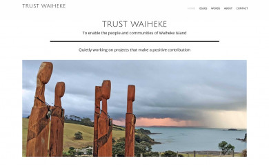 trustwaiheke.nz screenshot