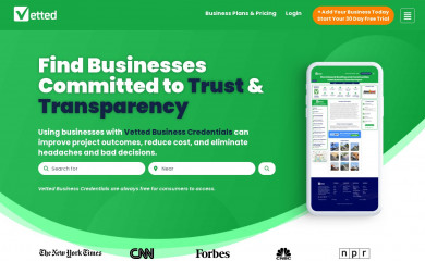 trustvetted.com screenshot