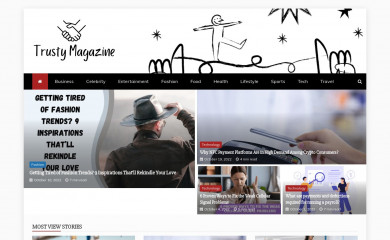 trustymag.com screenshot