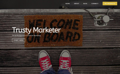 trustymarketer.com screenshot