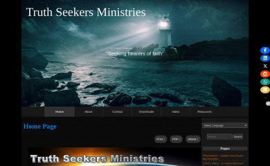 truthseekersministries.org screenshot