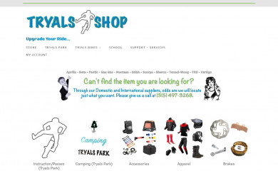tryalsshop.com screenshot