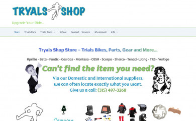 tryalsshop.com screenshot