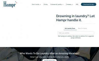 tryhampr.com screenshot