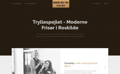 tryllespejlet.dk screenshot