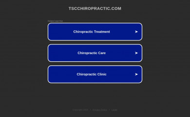 tscchiropractic.com screenshot