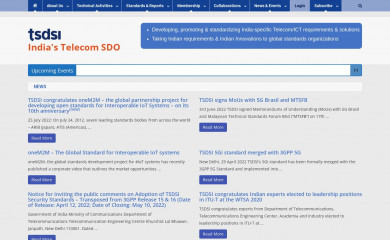tsdsi.org screenshot