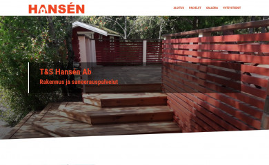 tshansen.fi screenshot