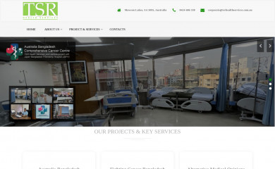 tsrhealthservices.com.au screenshot