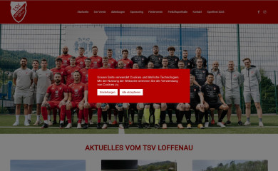 tsv-loffenau.de screenshot