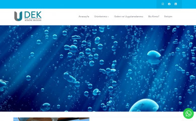 u-dek.com.tr screenshot