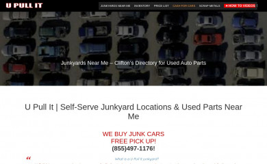 u-pull-it.com screenshot