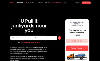 u-pull-it.com screenshot