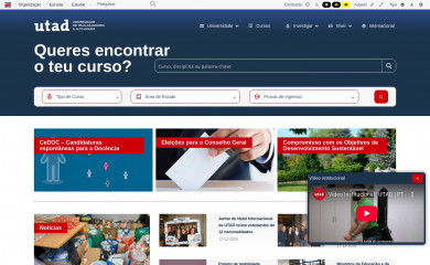 utad.pt screenshot