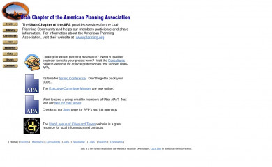 utah-apa.org screenshot