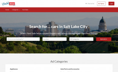 utahsyardsale.com screenshot
