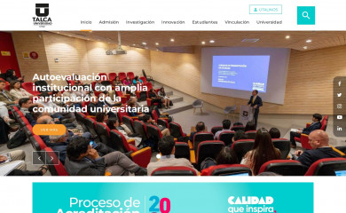utalca.cl screenshot