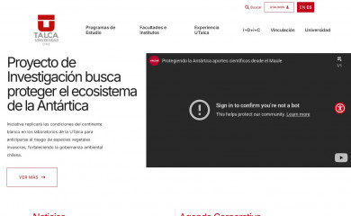 utalca.cl screenshot