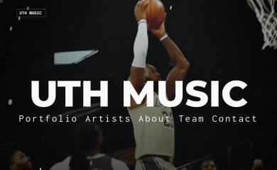 uthmusicprd.wpenginepowered.com screenshot