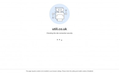 utili.co.uk screenshot